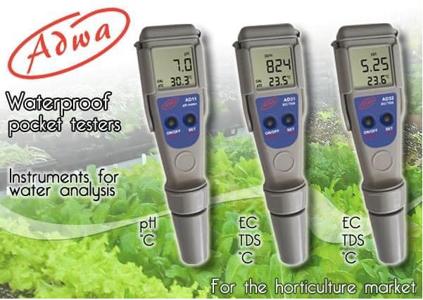 Bút đo pH/ EC / TDS/ DO / NHIỆT ĐỘ (AD11, AD12,  AD31, AD32, AD14 ) Hãng ADWA - Hungary
