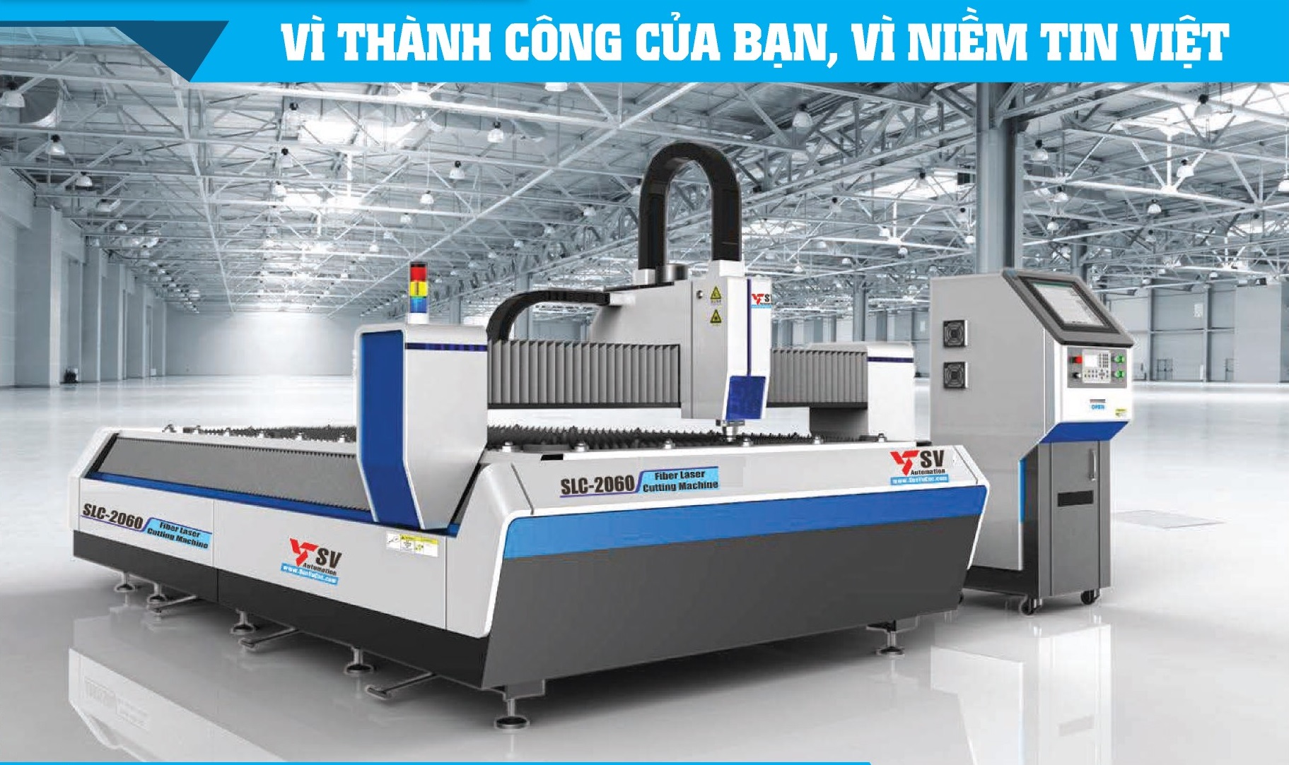 Máy cắt laser fiber model SLC-series