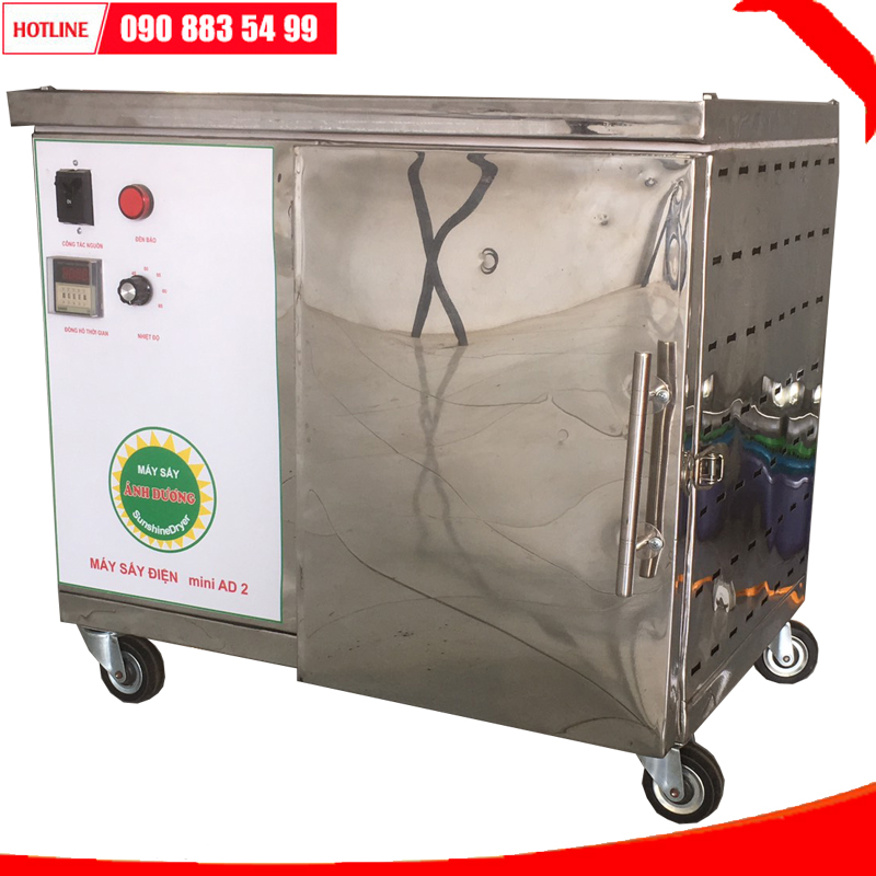 Máy sấy hoa quả Ánh Dương Mini 2– Inox