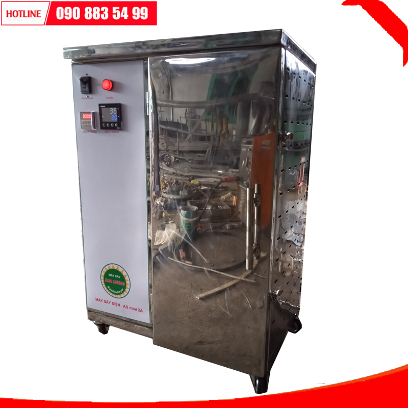 Máy sấy hoa quả Ánh Dương AD Mini 2A phiên bản inox