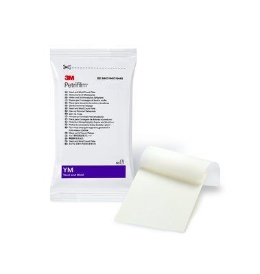 Đĩa Petrifilm kiểm nấm men, nấm mốc 3M, 6407-6417, hộp 50 đĩa