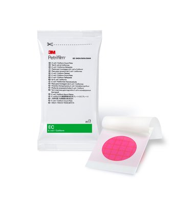 Đĩa Petrifilm kiểm E. coli và Coliforms 3M, 6404-6414, hộp 50 đĩa