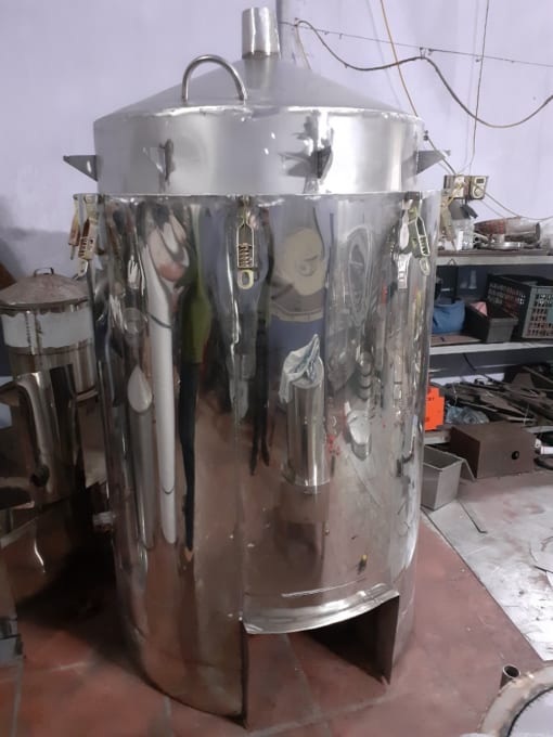 Nồi nấu rượu bằng củi Tuấn Minh