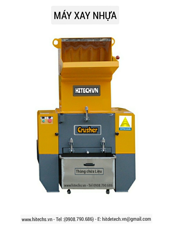 Máy băm nhựa xay nhựa tốc độ cao Hitech-1CR500