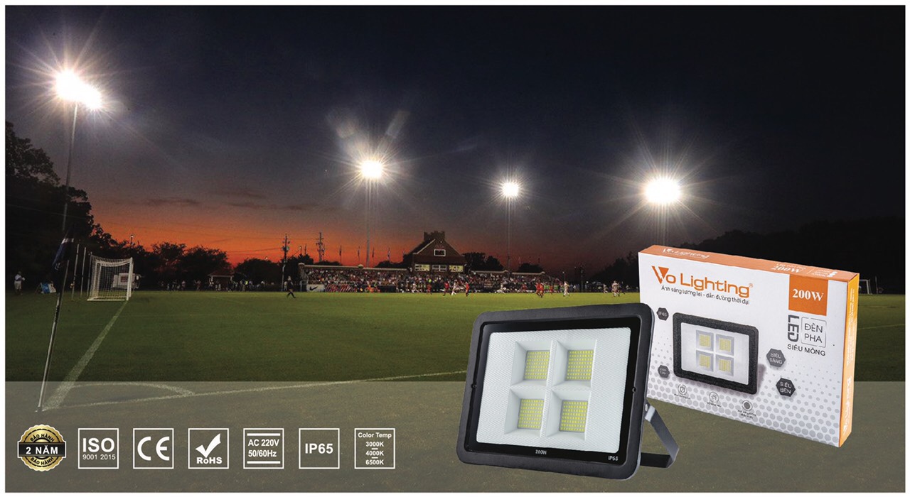 Đèn led pha hiệu Vo Lighting