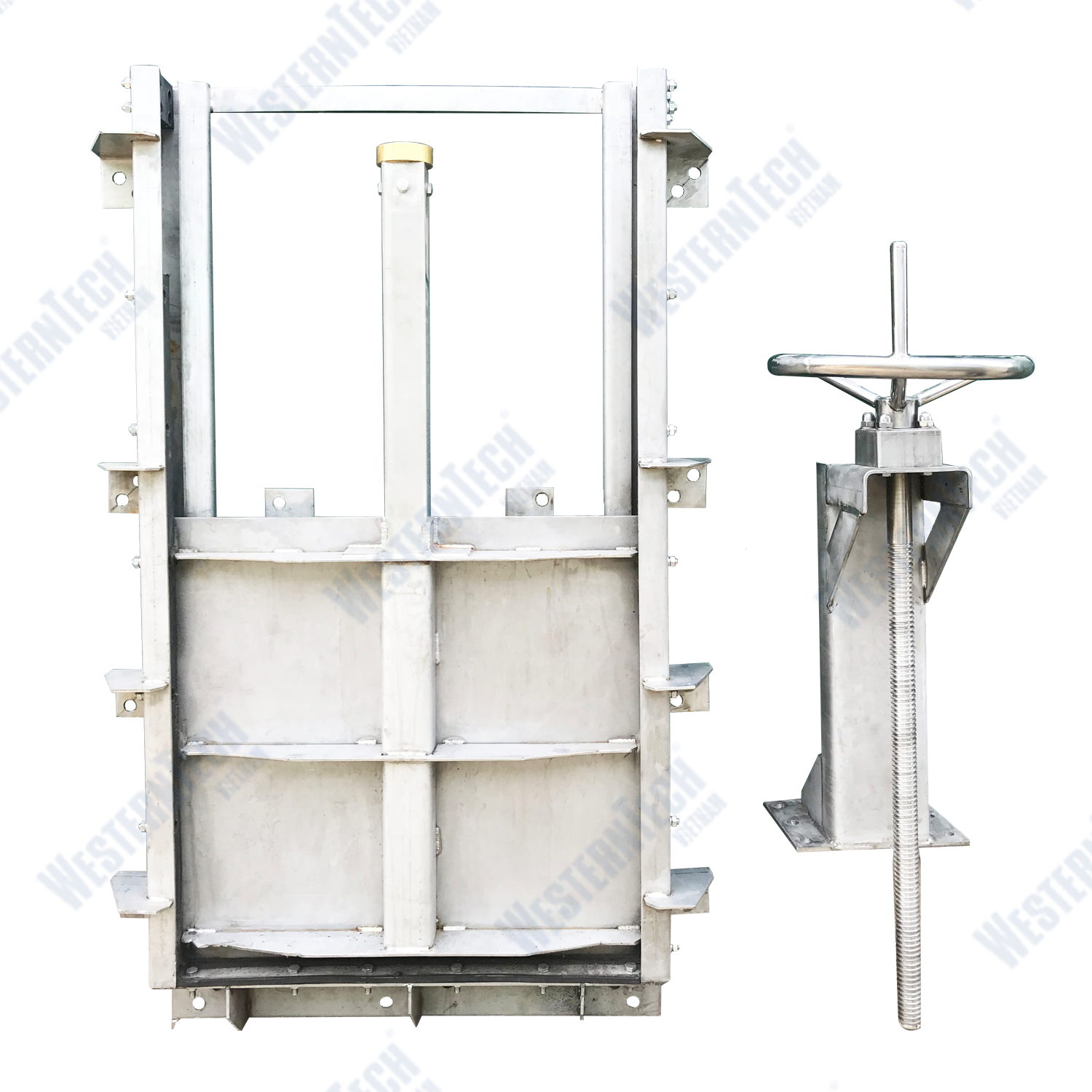 Van cửa phai 4 mặt kín model P4S (200-600)
