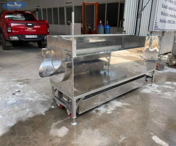 Máy gọt vỏ khoai tây công nghiệp