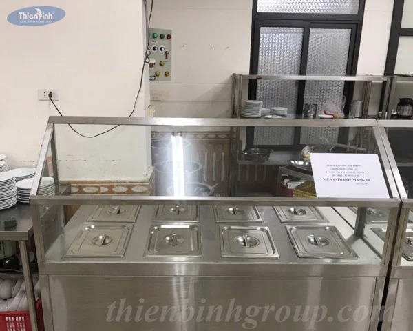 Tủ giữ nóng thức ăn 4 khay