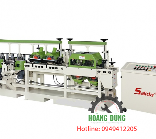 Máy chà nhám chổi 4 mặt 8 trục