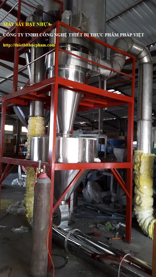 Máy sấy hạt nhựa giá cạnh tranh