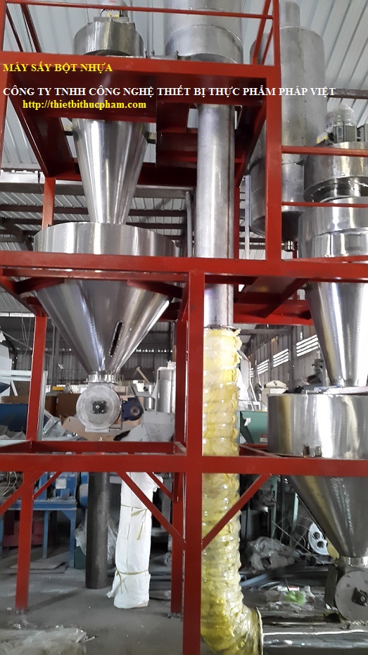 Máy sấy bột nhựa HDPE giá tốt nhất thị trường