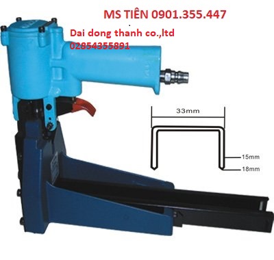 Máy bấm ghim thùng bằng khí nén model ACS-19 Made in Taiwan