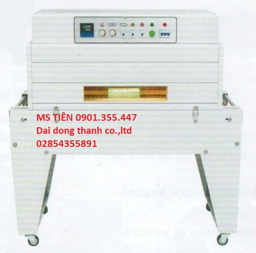 Máy đóng gói rút màng co của hãng Wellpack model DS-4525 (Made in Taiwan)