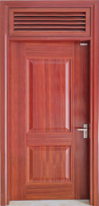 Cửa thép vân gỗ 1 cánh - FH6