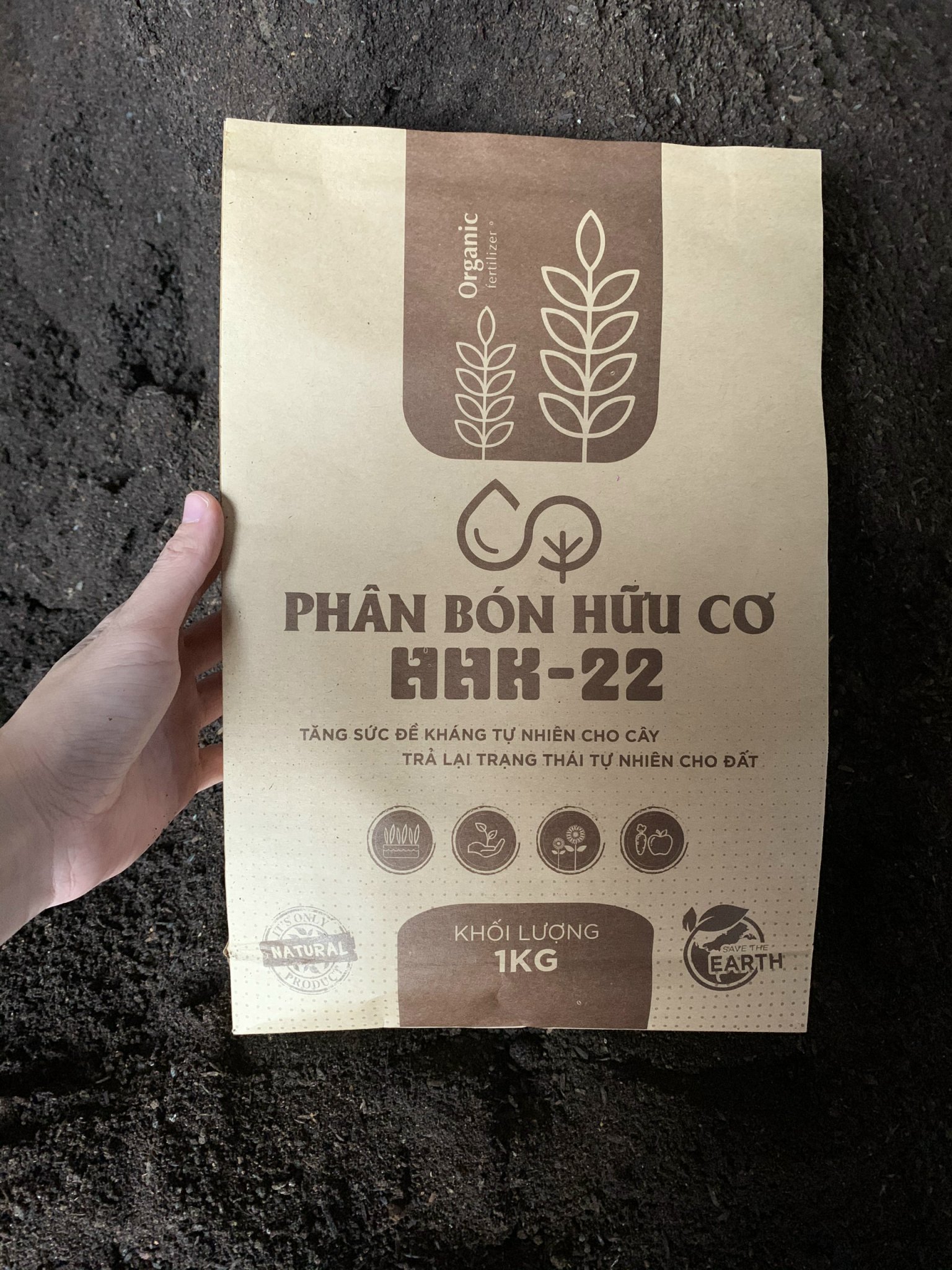 Phân bón hữu cơ HHK-22