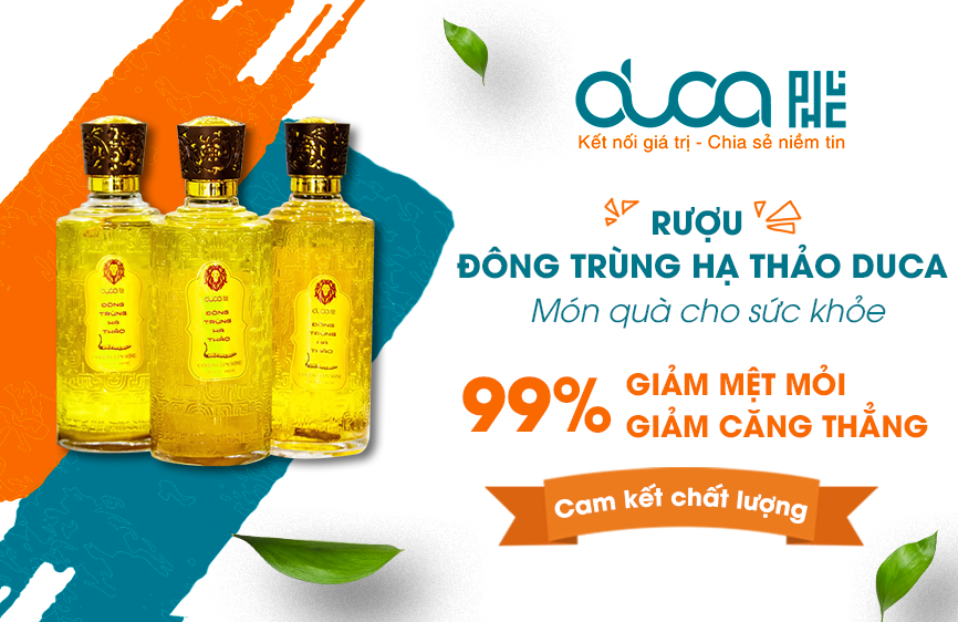 Rượu đông trùng hạ thảo Duca