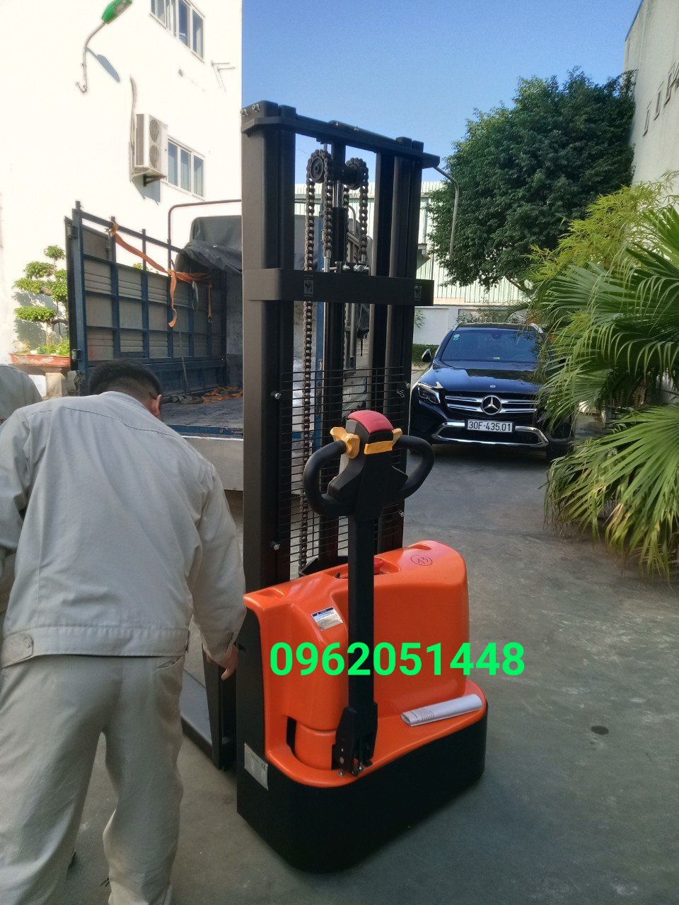 Xe nâng điện CTQB1530 1.5 tấn 3m giá rẻ chất lượng