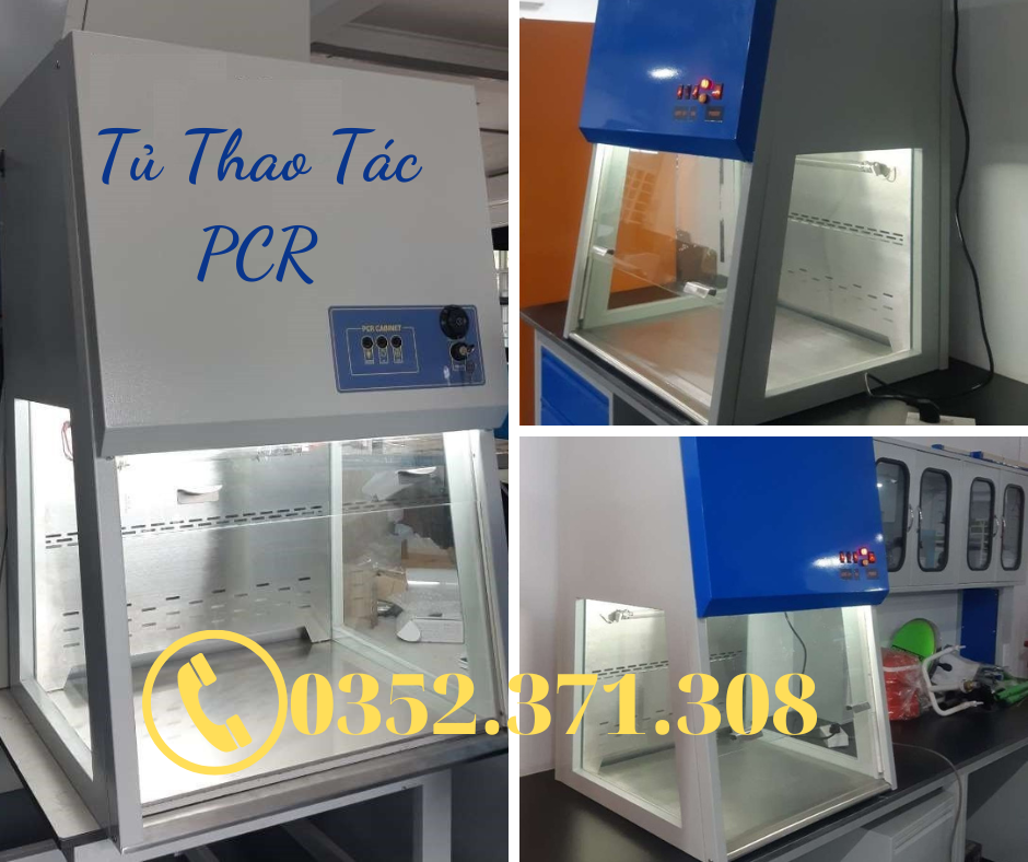 Tủ  PCR Có Quạt Lọc  HEPA Kích Thước 700mm