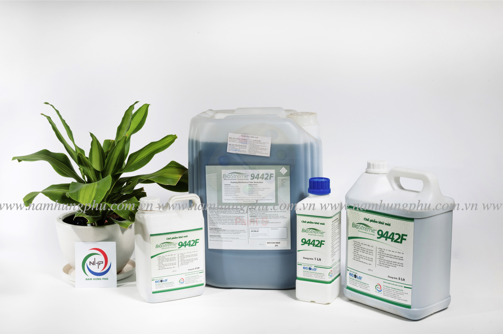 Chế phẩm vi sinh khử mùi hôi bãi rác Biostreme9442F TH