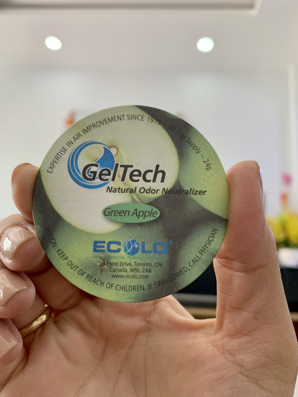Geltech tinh dầu khử mùi hôi văn phòng, xe ô tô