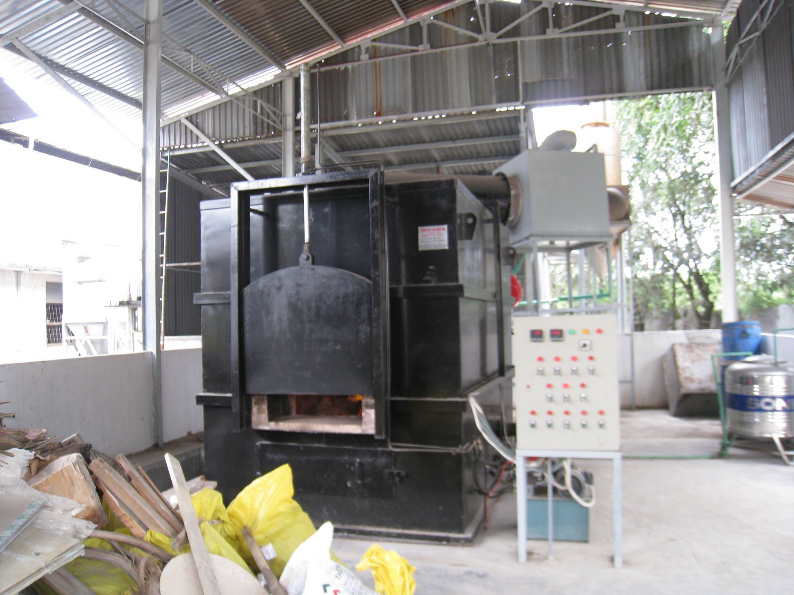 Lò đốt rác thải y tế