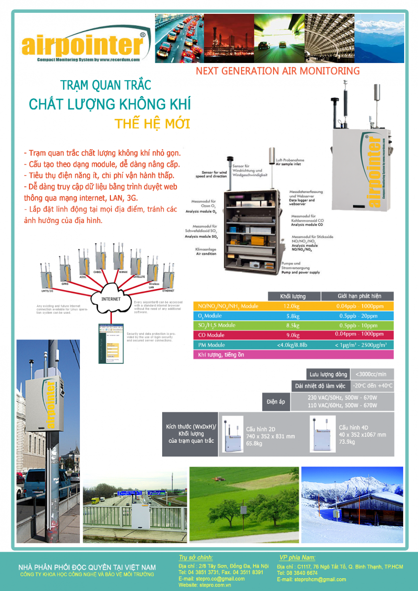 Trạm quan trắc không khí tự động