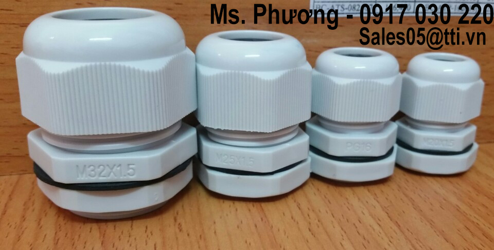 Ốc siết cáp (Cable gland nhựa)