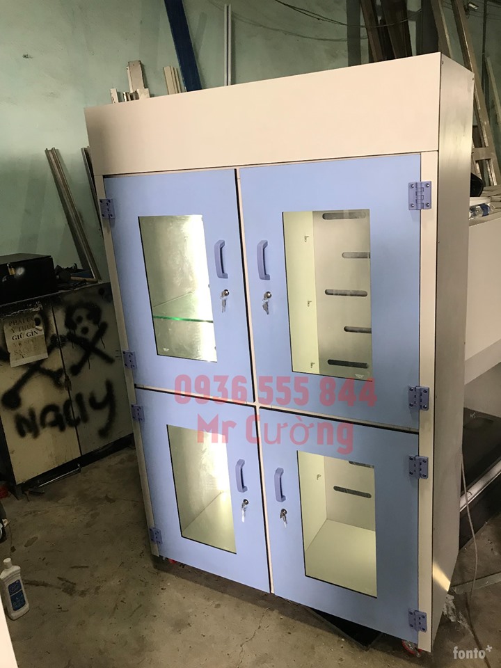 Tủ đựng hóa chất bằng Phenolic (Nội thất phòng LAB)