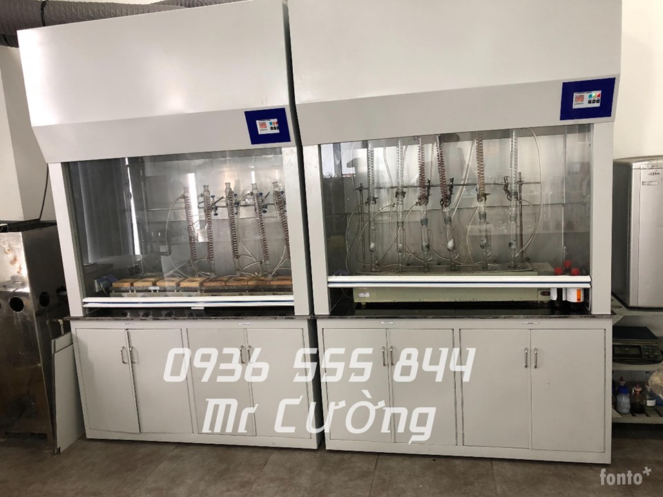 Tủ hút khí độc (Phòng LAB- Hóa lý)