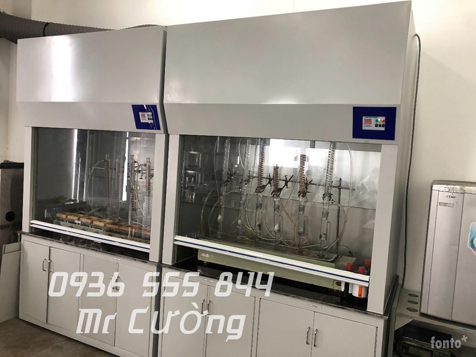 Tủ hút khí độc (Phòng LAB- Hóa lý)