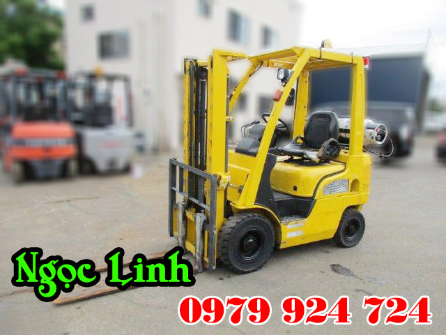 Xe nâng dầu cũ Toyota 50-8FD20, tải trọng nâng 2 tấn nâng cao 3 đến 6m