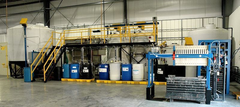 Hệ thống xử lý nước thải xi mạ