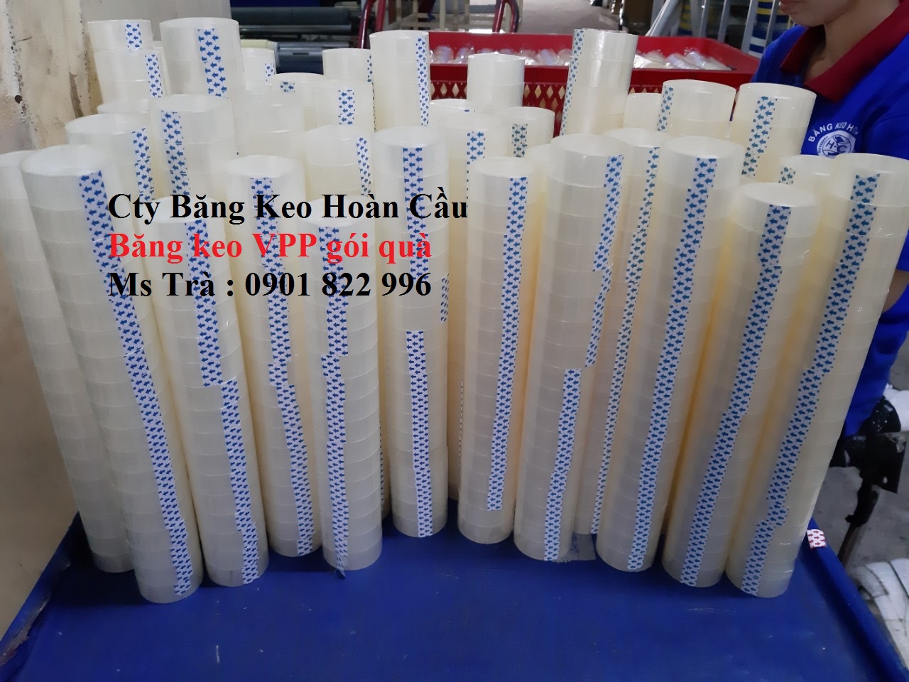 Băng keo văn phòng phẩm gói quà