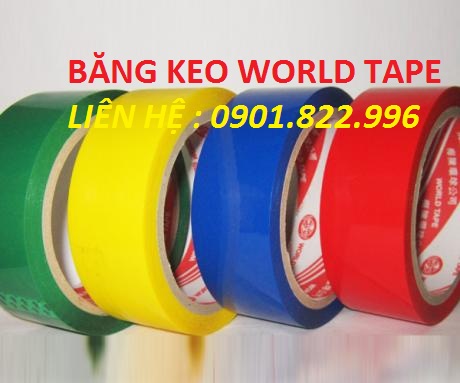 Băng keo màu niêm phong hàng hóa