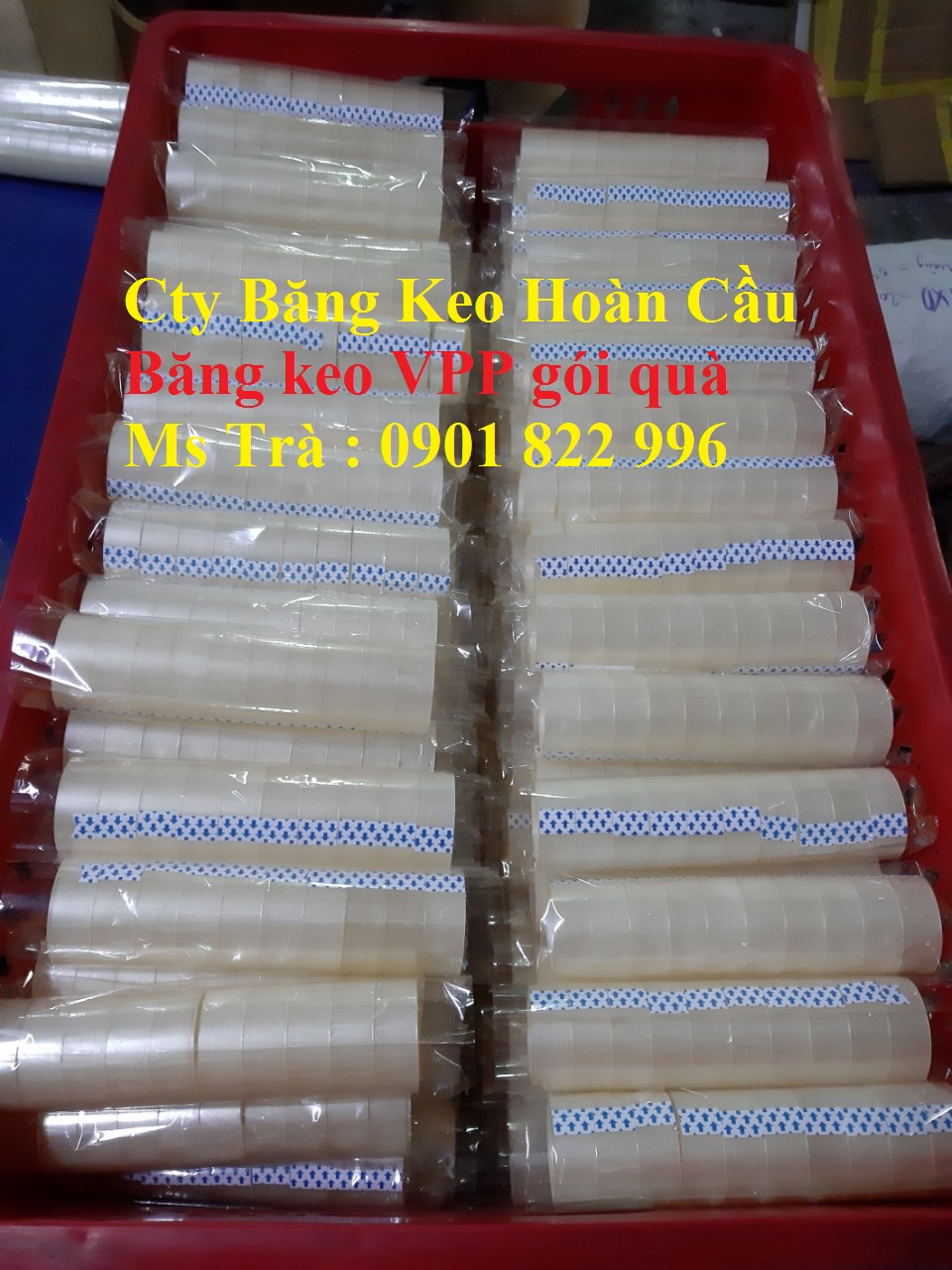 Băng keo văn phòng phẩm gói quà