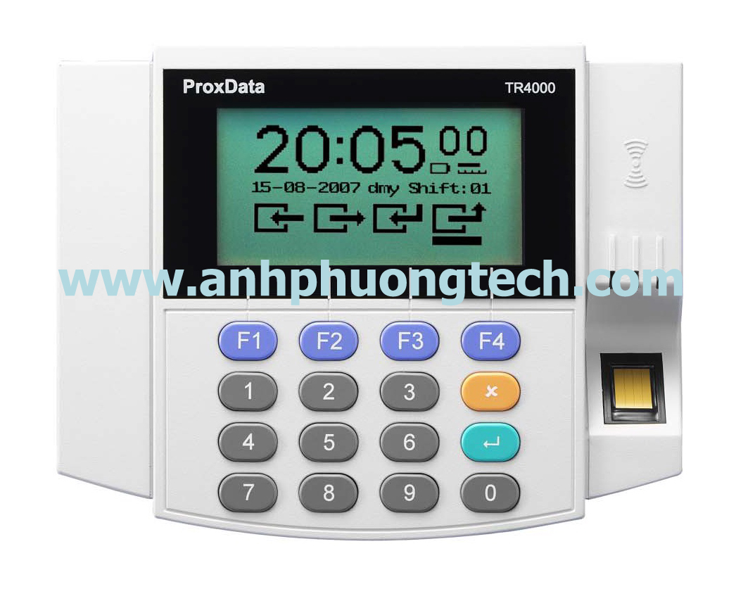 Máy chấm công vân tay Giga-TMS Promag TR4050