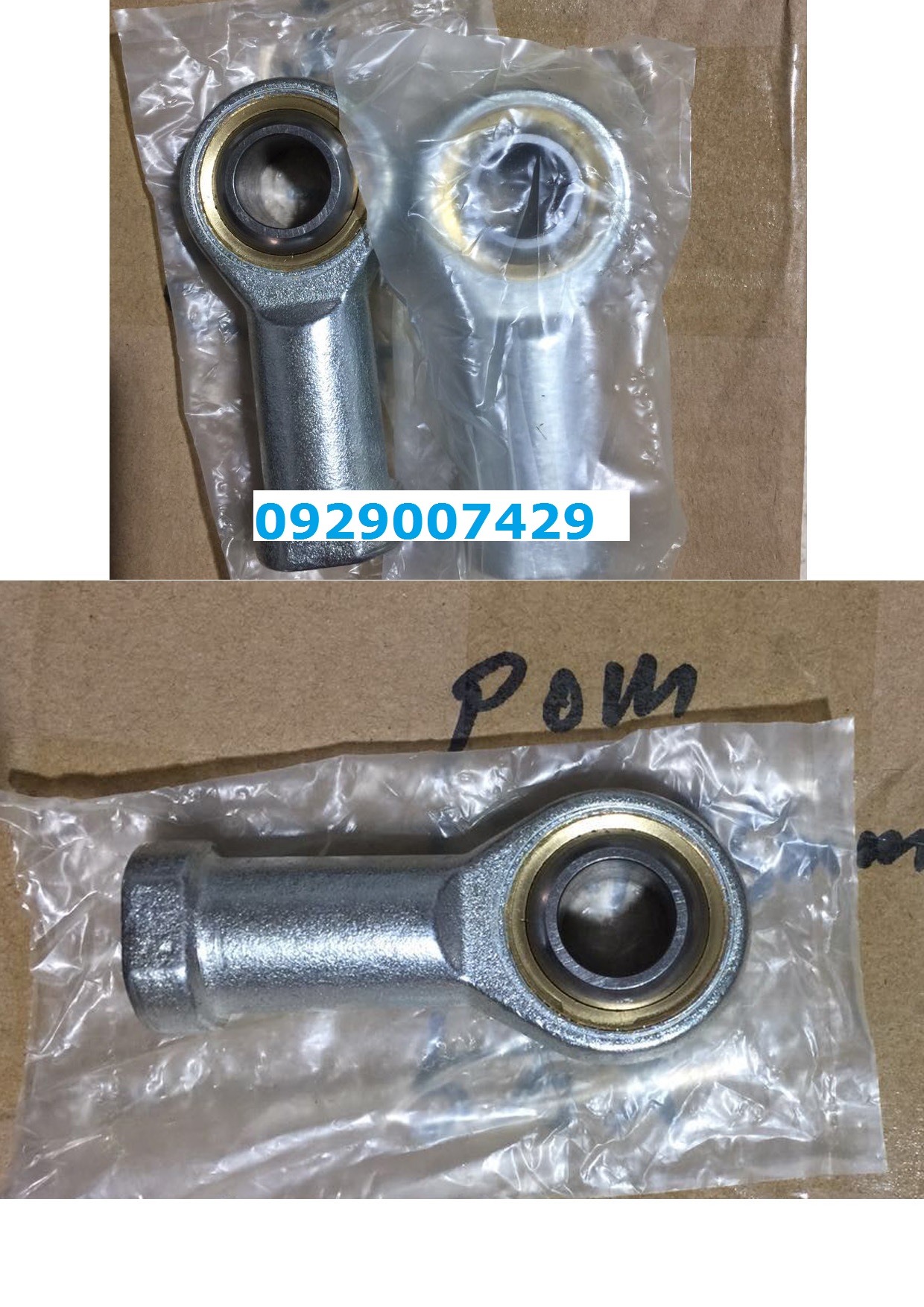 Khớp nối cầu thép 16mm- Bi mắt Trâu