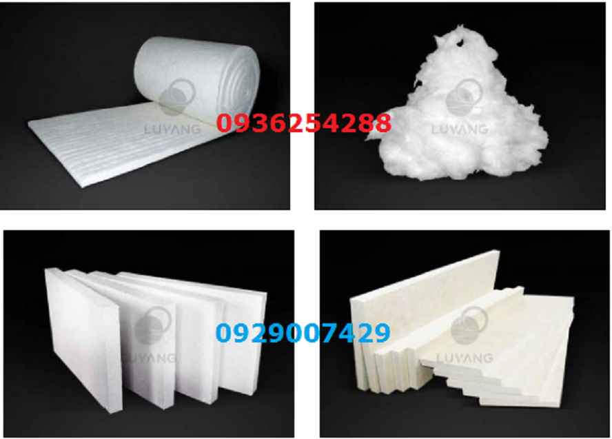Bông gốm cách nhiệt bảo ôn hiệu Luyangwool– BIOWOOL- BULK– TEMPMAX- BULK