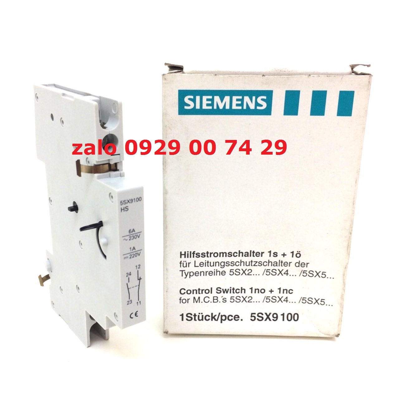 Tiếp điểm phụ 5SX9 100 cho MCB 