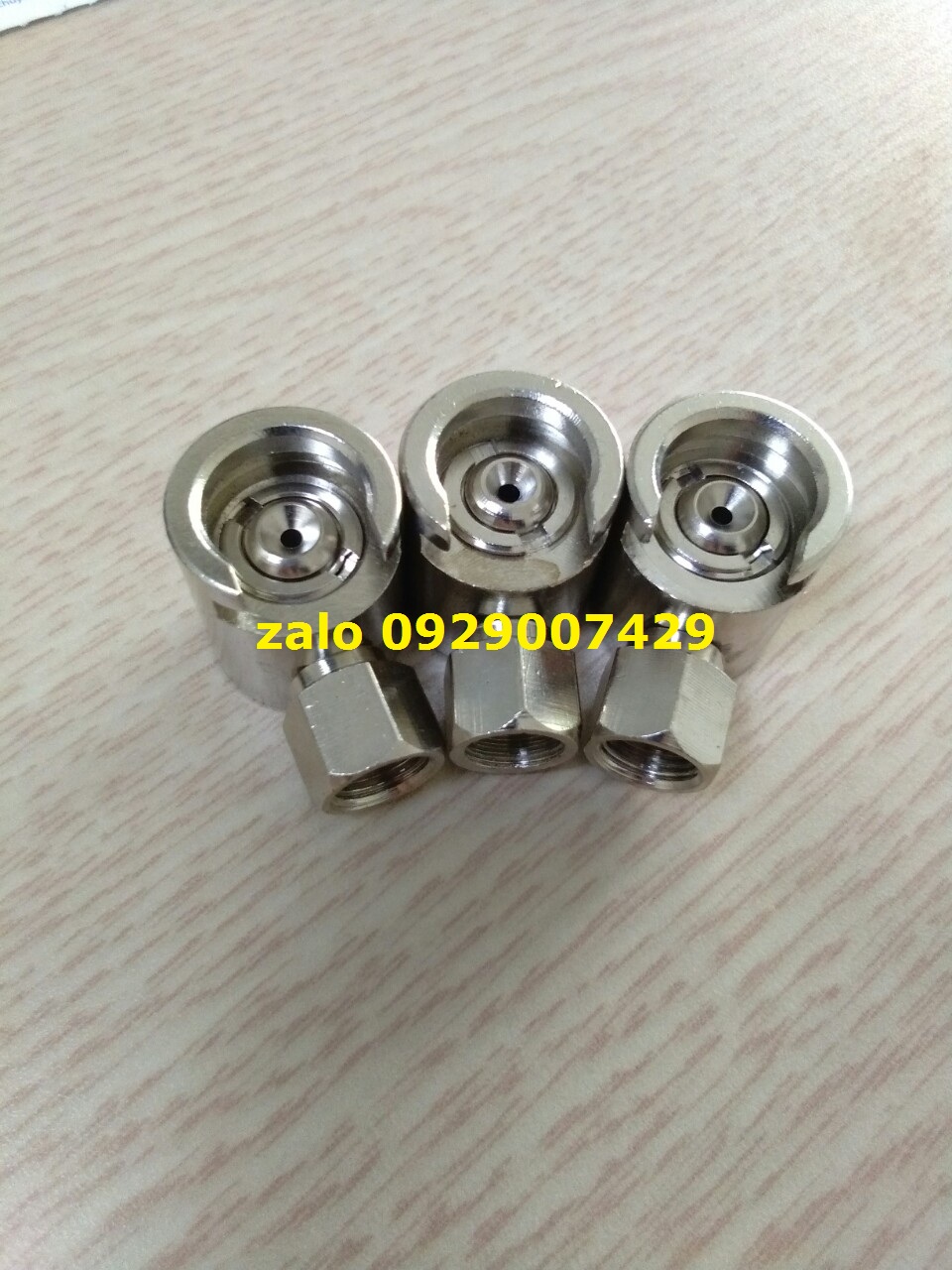 Đầu bơm mỡ móc inox