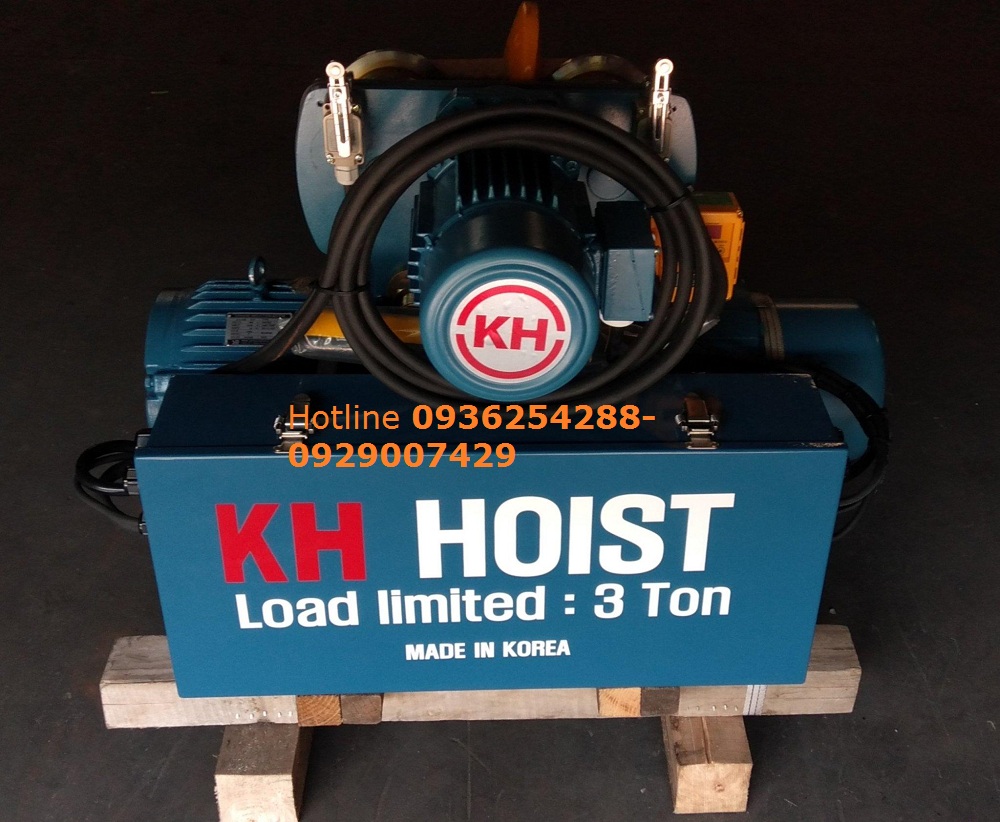 Palang cáp điện KH- Hàn Quốc 1 tấn, 2 tấn, 3 tấn, 5 tấn