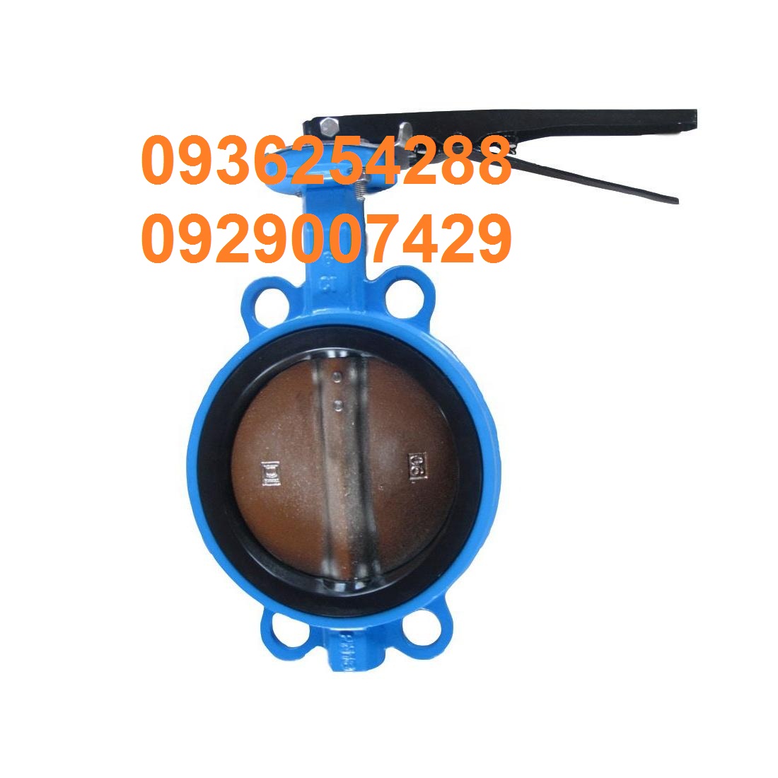 Van bướm DN32 tay gạt