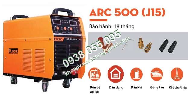 Máy hàn que Jasic ARC 500 (J15)