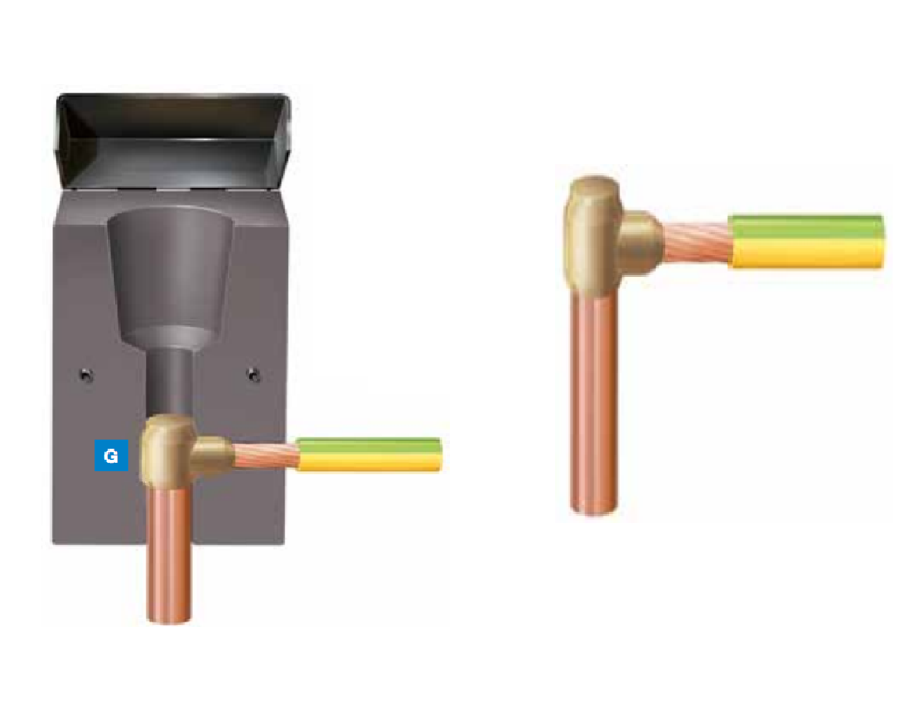 Khuôn hàn hóa nhiệt Cadweld - Kiểu C
