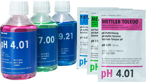 Dung dịch chuẩn pH, Mettler Toledo