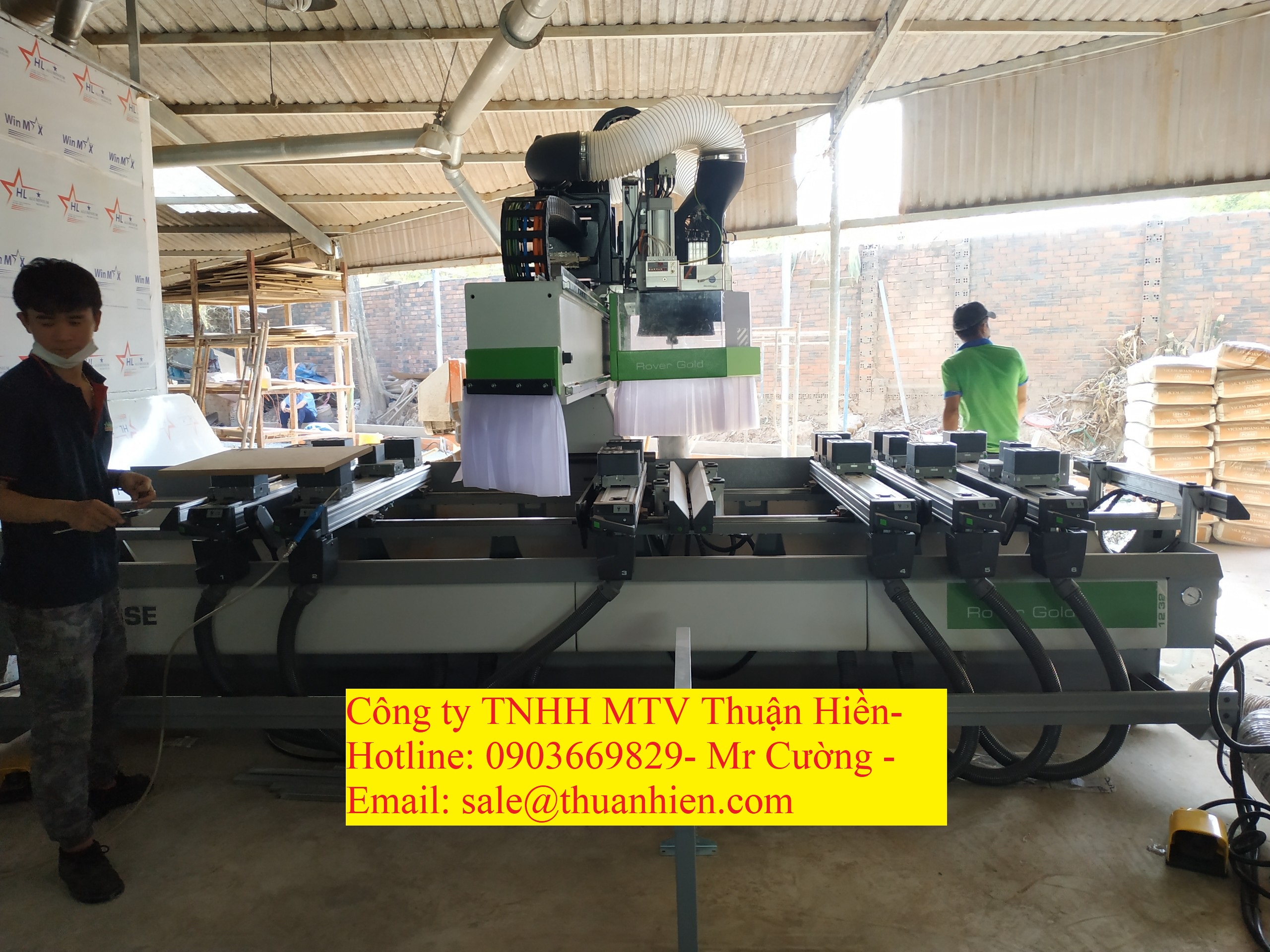 Máy gia công CNC trung tâm Rover Gold 1232 BIESSE