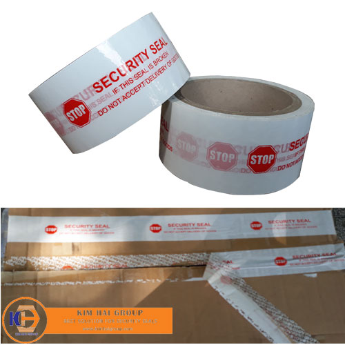 Băng keo dán niêm phong để lại vết  4.8cm x 46m