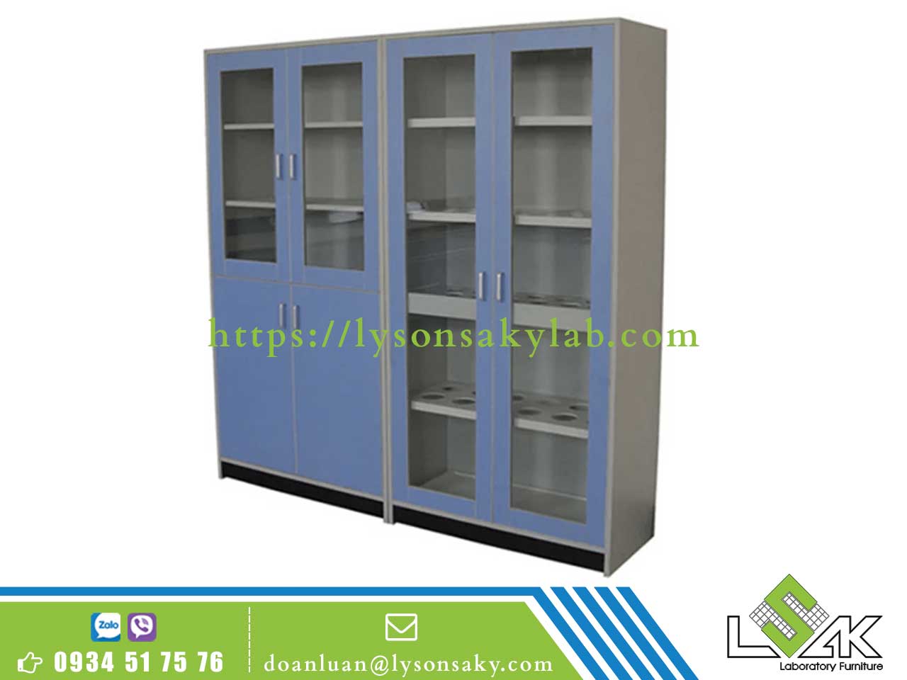 Tủ đựng dụng cụ thủy tinh