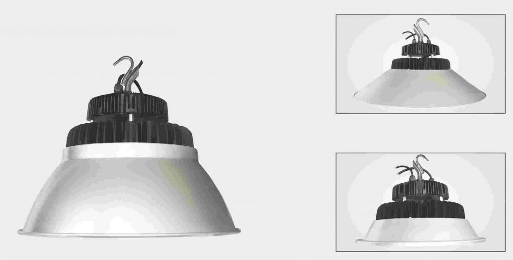 Đèn led high bay 100W, 120W chiếu sáng nhà máy, xưởng
