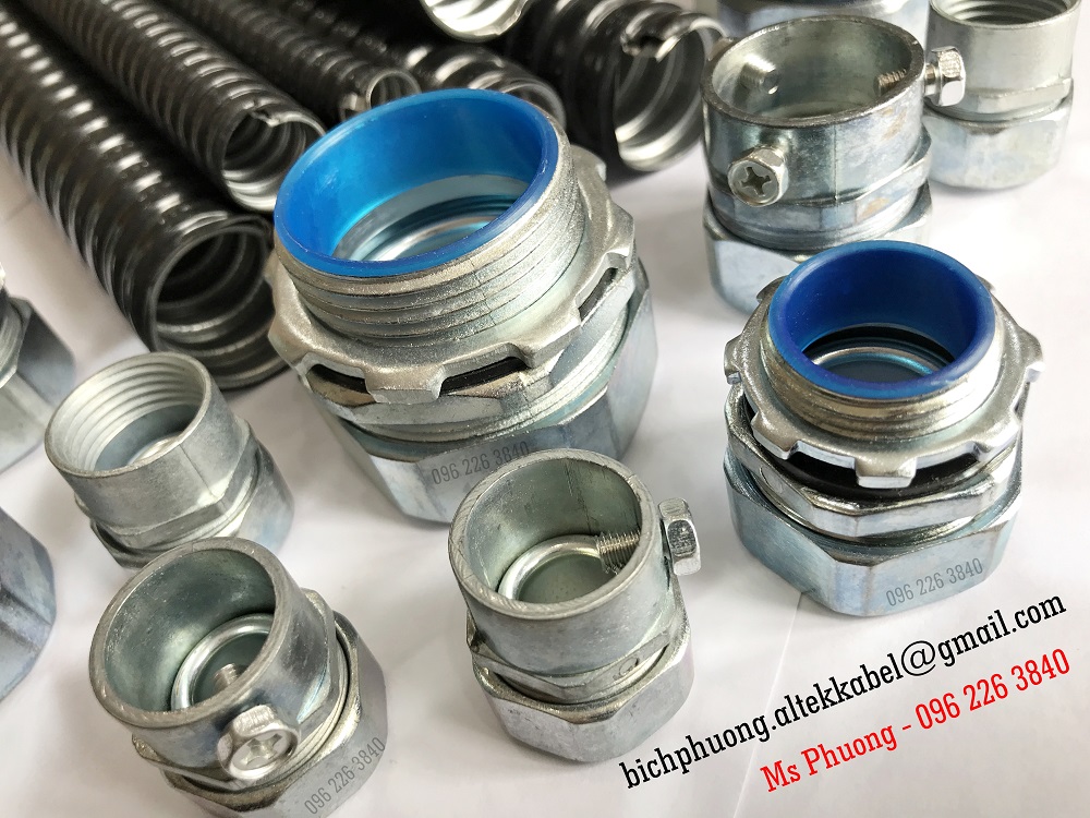 Khớp nối, đầu nối, racco ống ruột gà các loại